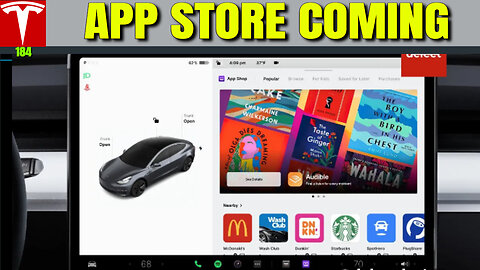 TESLA APP STORE Coming Supporting Third Party Apps!