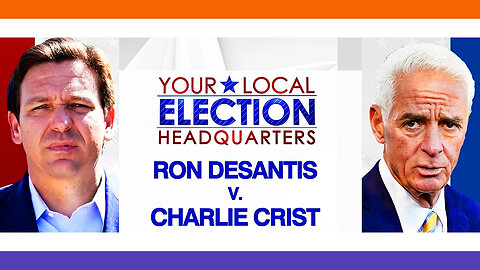 🔴LIVE: 2022 Florida Gubernatorial Debate (Ron DeSantis vs Charlie Crist) 🟠⚪🟣 NPC Politics