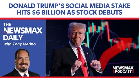 Trump Stock Soars in NASDAQ Debut | The NEWSMAX Daily (03/26/2024)
