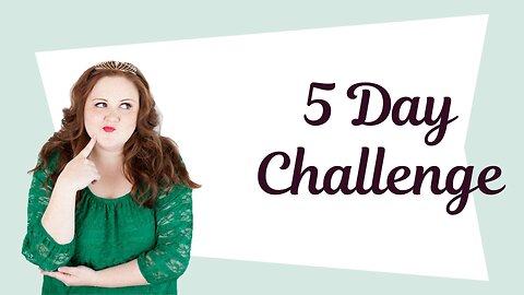 5 Day Challenge - Blogging (6/8)