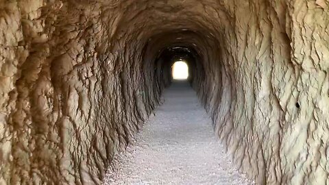 Pont Du Gard aquaduct tunnel