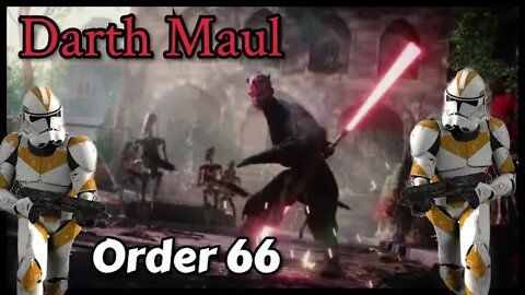Star Wars Battlefront II maul order 66 Escape