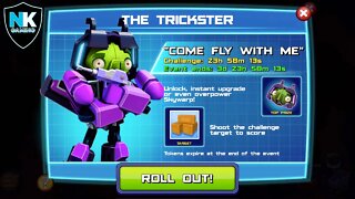 Angry Birds Transformers 2.0 - Trickster - Day 3 - Featuring Skywarp