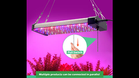METRYEE LED Grow Lights 16W Full Spectrum Integrated Growing Lamp Lighting Fixtures with High P...