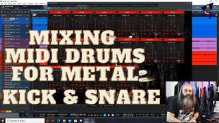 Mixing Midi Drums Kick and Snares for Metal with Kvlt Drums 2 from Ugritone