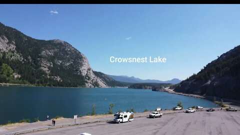 Stopped at the Rest Area off Hwy 3 Crowsnest Pass