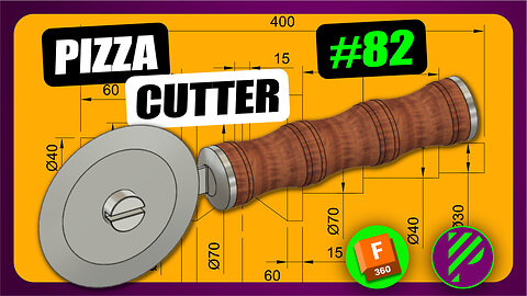 #82 Pizza Cutter | Fusion | Pistacchio Graphic