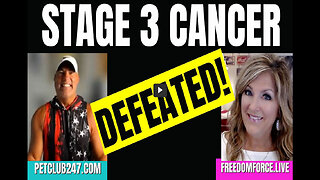 Stage 3 Cancer DEFEATED! Chris tells how he did it! 9-7-23