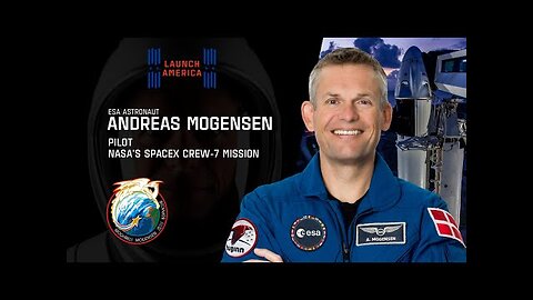 Meet Andreas Mogensen, Crew-7 Pilot /IMRANH123