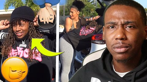 SMOOTH GIO LOST HIS MIND AND PUT ON YOGA PANTS TO PRANK OTHER MEN 😂 (REACTION)