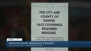 Denver mask mandate expires