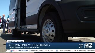 Valley non-profit receives new van thanks to community's generosity