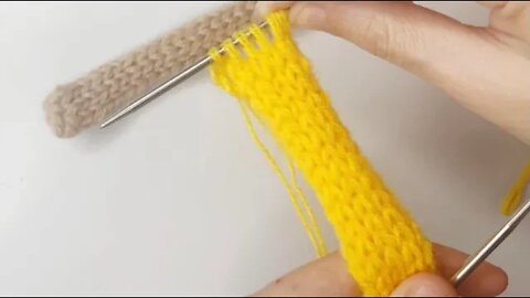 🧶Easy knitting pattern