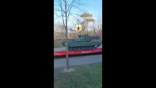 What Tanks are these? Spotted in Mannheim destined for Ukraine.