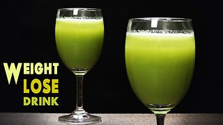 Lose Belly Fat In 5 Days With Cucumber | Strongest Belly Fat Burner Drink | Green Juice Detox