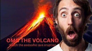 OMG || The Volcano Eruption is very dangerous