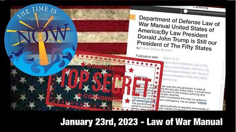 LIVE 1/23/23 - Law of War Manual