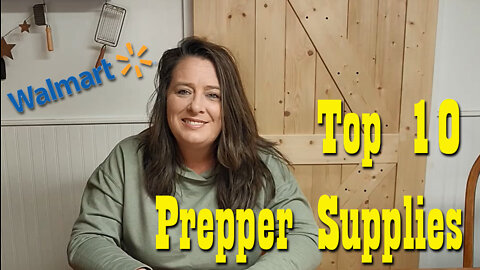 Top 10 Non Food Prepper Supplies from Walmart ~ Preparedness