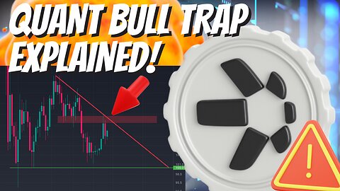 QUANT BULL TRAP AFTER 20% PUMP! TODAYS QNT PRICE PREDICTON TECHNICAL ANALYSIS.