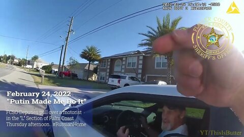 Florida man blames Putin in attempt to avoid speeding ticket