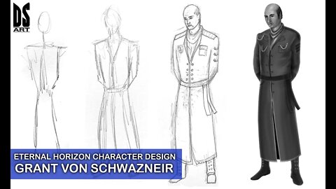 Eternal Horizon Book 4 Character Design - Duke Grant Von Schwazneir