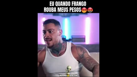 EU QUANDO FRANGO ROUBA MEUS PESOS #Shorts