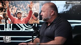 Alex Jones Talks To Ye A Lot