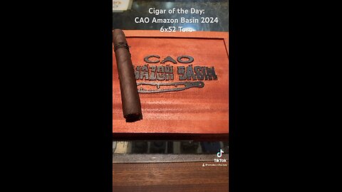 Cigar of the Day: CAO Amazon Basin 2024 6x52 Toro #Cigars #Shorts #CigaroftheDay #Cigar #SNTB
