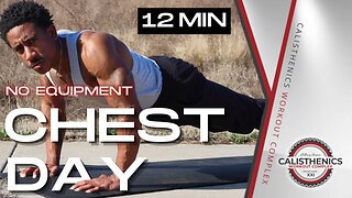 12 Minute Calisthenics Chest Workout | High Rep Calisthenics