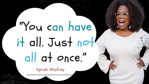 Unleashing the Power of Oprah Winfrey's Inspirational Quotes