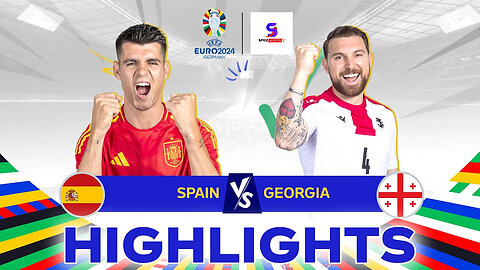Spain 4 - 1 Georgia | Highlights | UEFA Euro | 1st July 2024