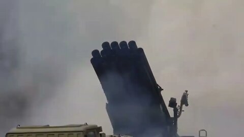 🇷🇺🇺🇦 Western Military District Units Of BM-27 "Hurricane" MLRS Hammering Ukrainian Positions