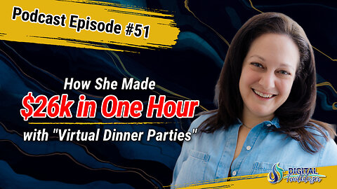 How She Made $26k in One Hour with “Virtual Dinner Parties” with Jodi Rumack