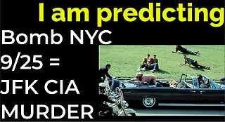 I am predicting: Dirty bomb in NYC on Sep 25 = JFK CIA MURDER