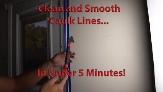 DIY: Caulking Without Making a Mess! In Under 5 Minutes!