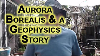 Geomagnetic Storms, Solar Flares, Aurora Borealis and a Geophysics Story