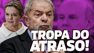 Com Mantega e Gleisi, Lula ameaça com governo de RETROCESSOS!
