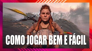 Horizon Zero Dawn Complete Edition - Como jogar bonito e facil!