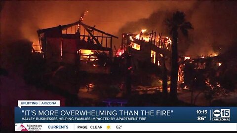 Community continues to help those affected by large fire near Cave Creek