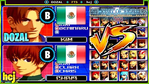 The King of Fighters 2002 (DOZAL Vs. hcj) [Mexico Vs. Mexico]