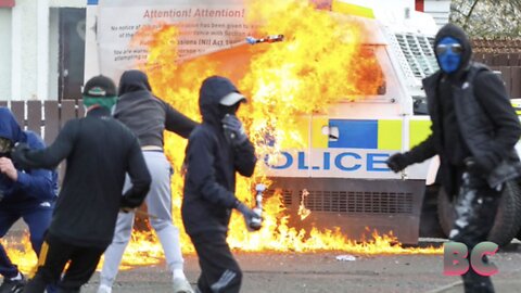 Police Attacked with Petrol Bombs in Northern Ireland