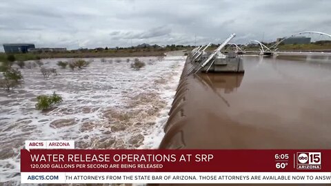 Water release operation at SRP