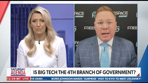 FreeSpace CEO Jon Willis on Newsmax discussing America's mistrust of Big Tech