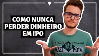 A MELHOR ESTRATÉGIA PARA GANHAR DINHEIRO EM IPO´s