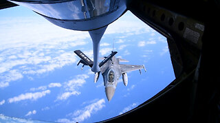 134th ARW refuels Hellenic F-16 Fighting Falcon over the Aegean Sea