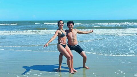 Slow Dance Fusion on the beach #coupledance #dancefusion #westerndance