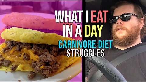 What I Eat In A Day | Carnivore Diet Struggles