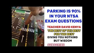 LESSON 8 - NTSA EXAM ABOUT ANGLE AND PARALLEL PARKING