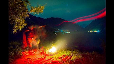 '2001 A Space Fire' Time lapse_Sacred Valley Peru