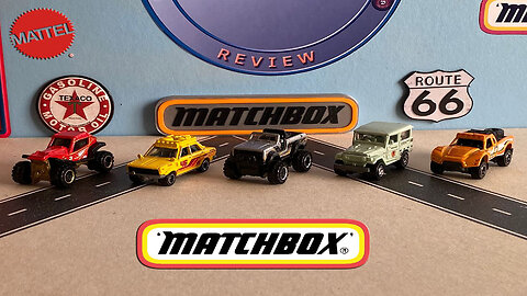 2022 Matchbox Rally II 5 Pack